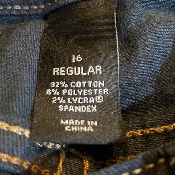 Lane Bryant 16 Reg Skinny Denim Jeans - Picture 4 of 8